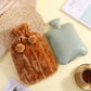 Bouillotte de 2 litres avec housse peluche amovible