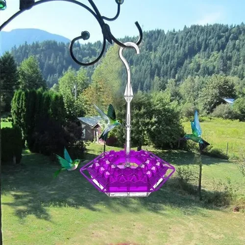 Mangeoire suspendue à nectar avec réservoir transparent