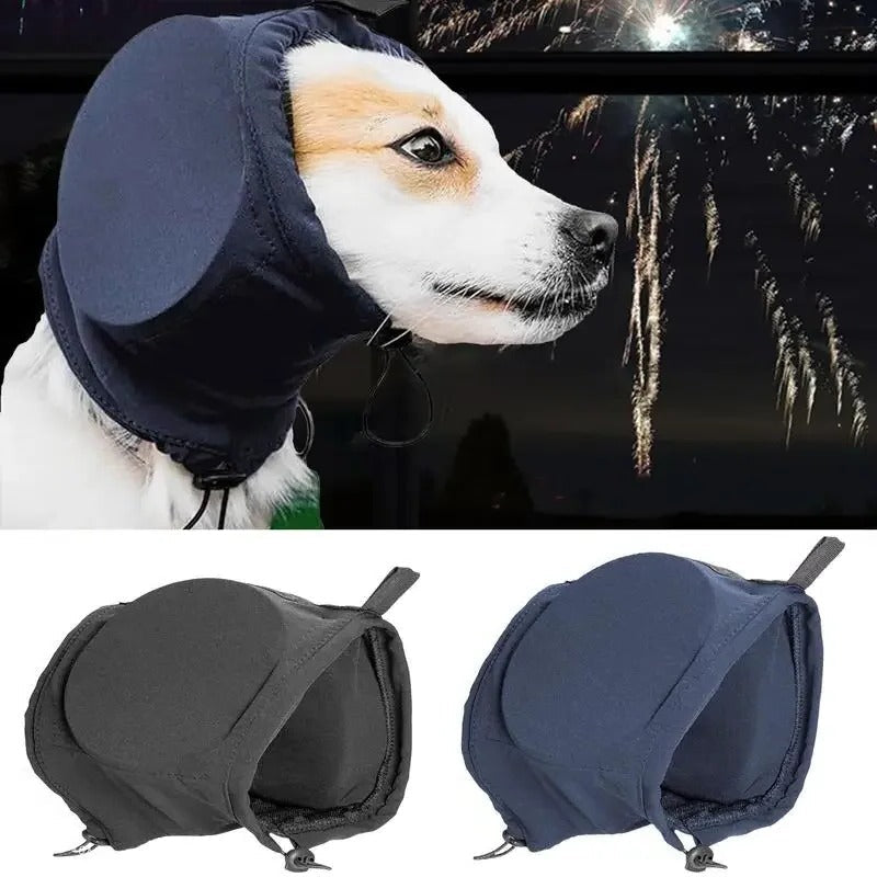 Felineau Protège-Oreilles Anti-Bruit pour Chien — Confort Ajustable S à XL