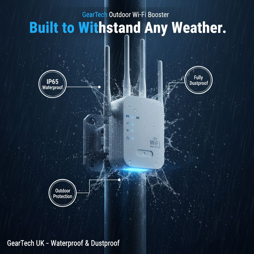Répéteur Wi-Fi double bande avec ports WAN et LAN