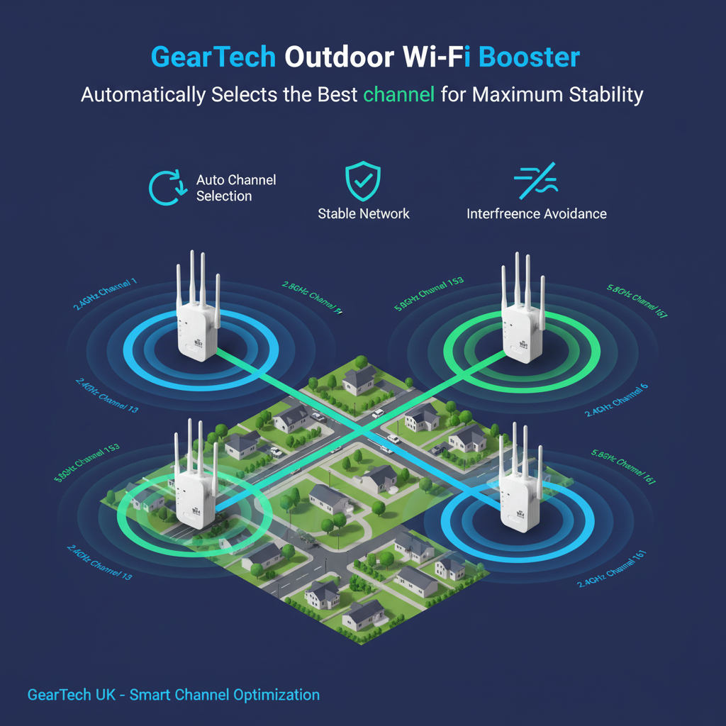 Répéteur Wi-Fi double bande avec ports WAN et LAN