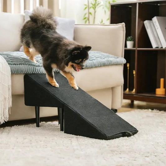 Felineau Rampe Escalier 2 en 1 pour Chien | Accès Sécurisé Canapé Lit et Voiture