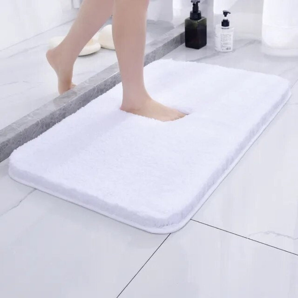 Tapis de bain doux avec envers antidérapant