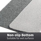 Tapis de douche texturé découpable, 53 × 53 cm