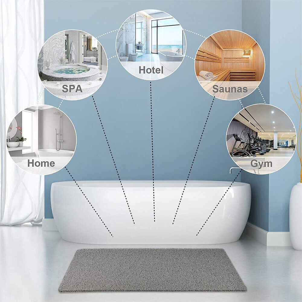 Tapis de douche texturé découpable, 53 × 53 cm