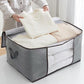 Sac de rangement zippé pour vêtements et linge de lit