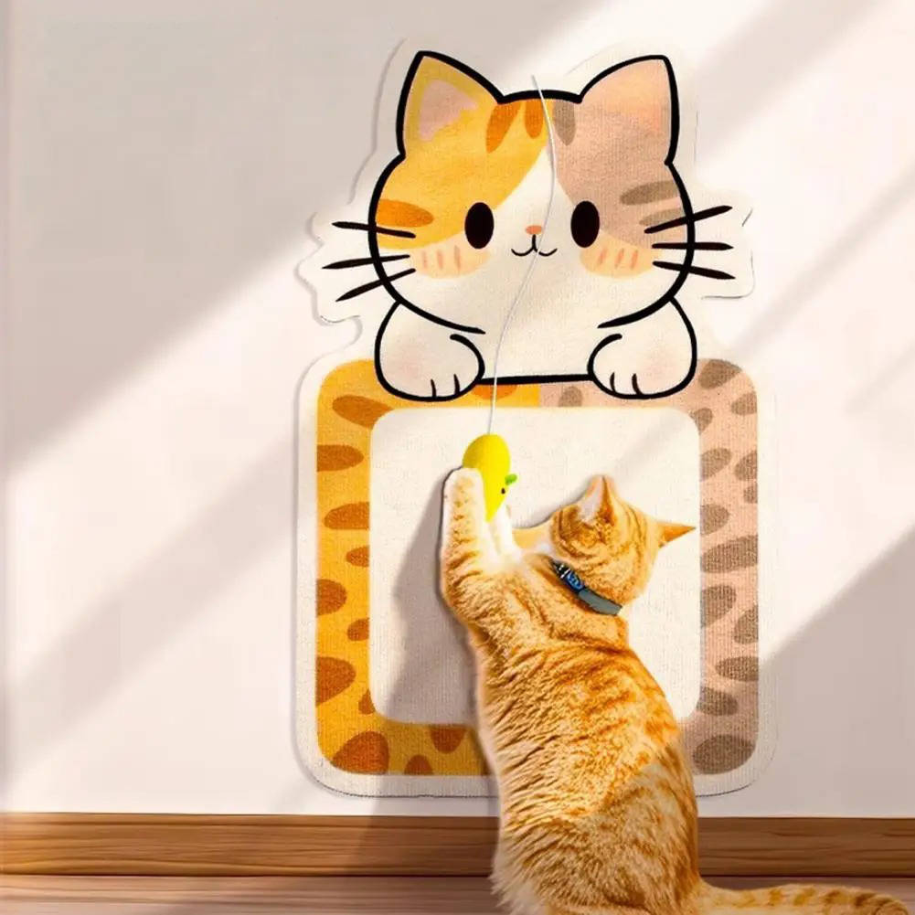 Felineau Griffoir Mural pour Chat | Grattoir Fixation Murale Design 3 Modèles