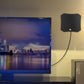 Antenne TV intérieure plate avec câble coaxial
