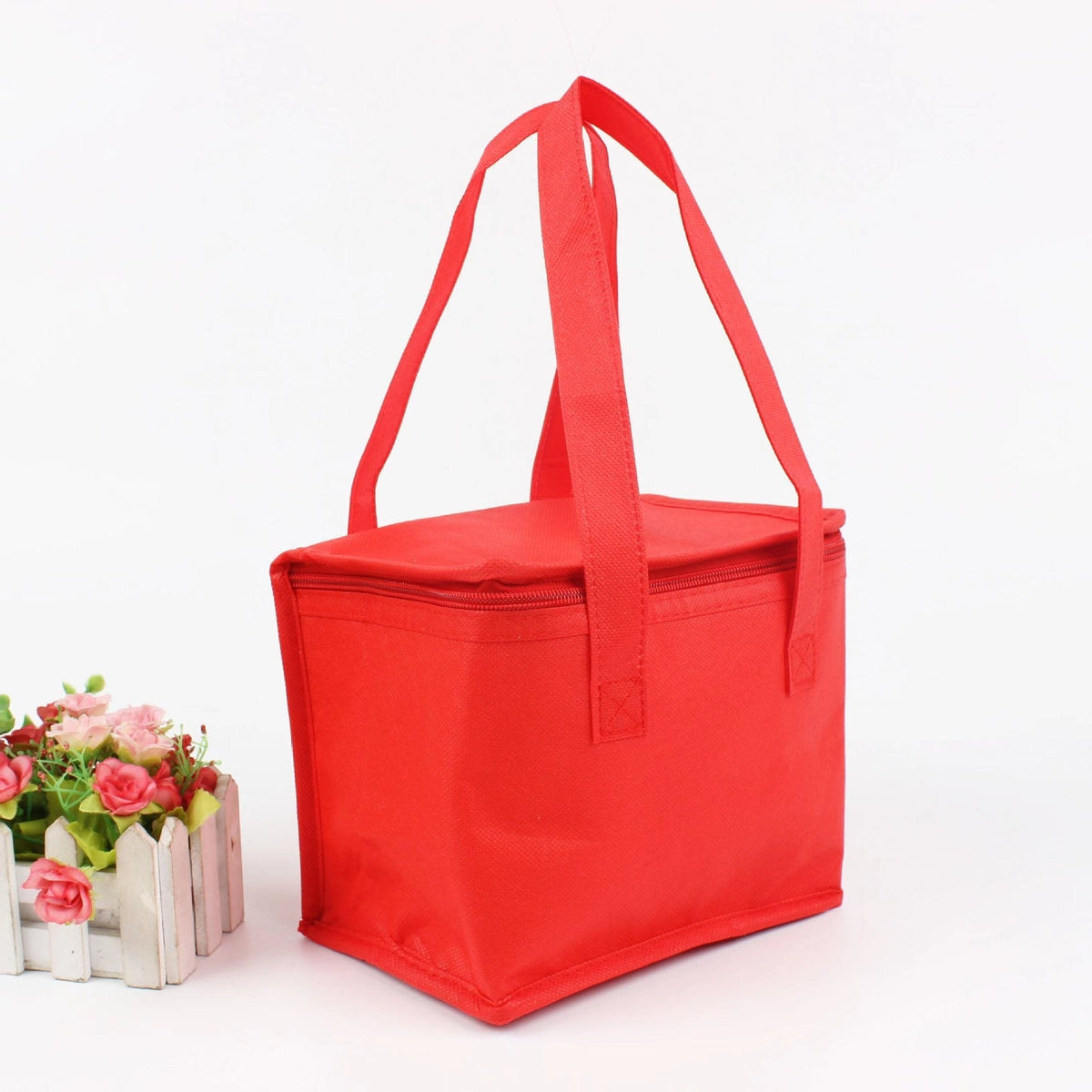Sac repas isotherme zippé à deux anses