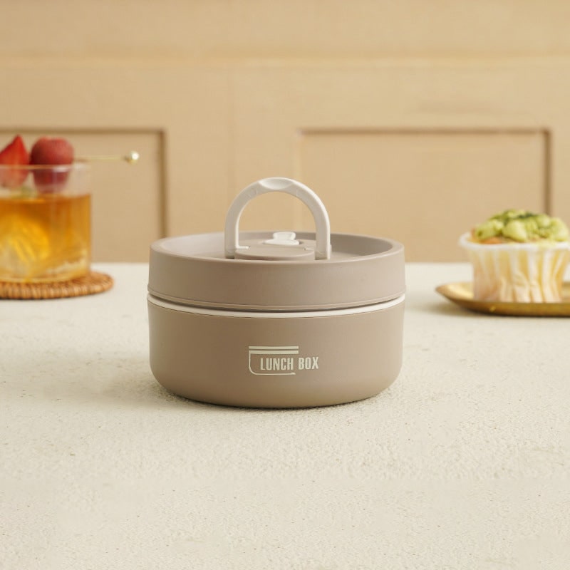 Boîtes repas empilables en acier inoxydable avec sac isotherme