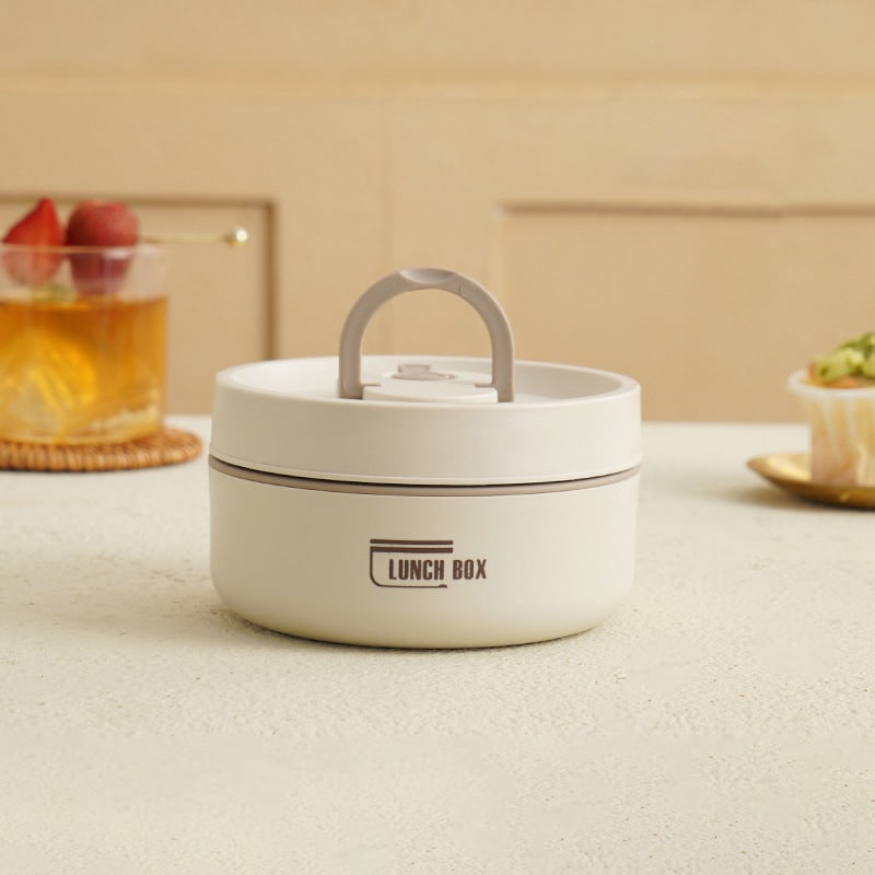Boîtes repas empilables en acier inoxydable avec sac isotherme