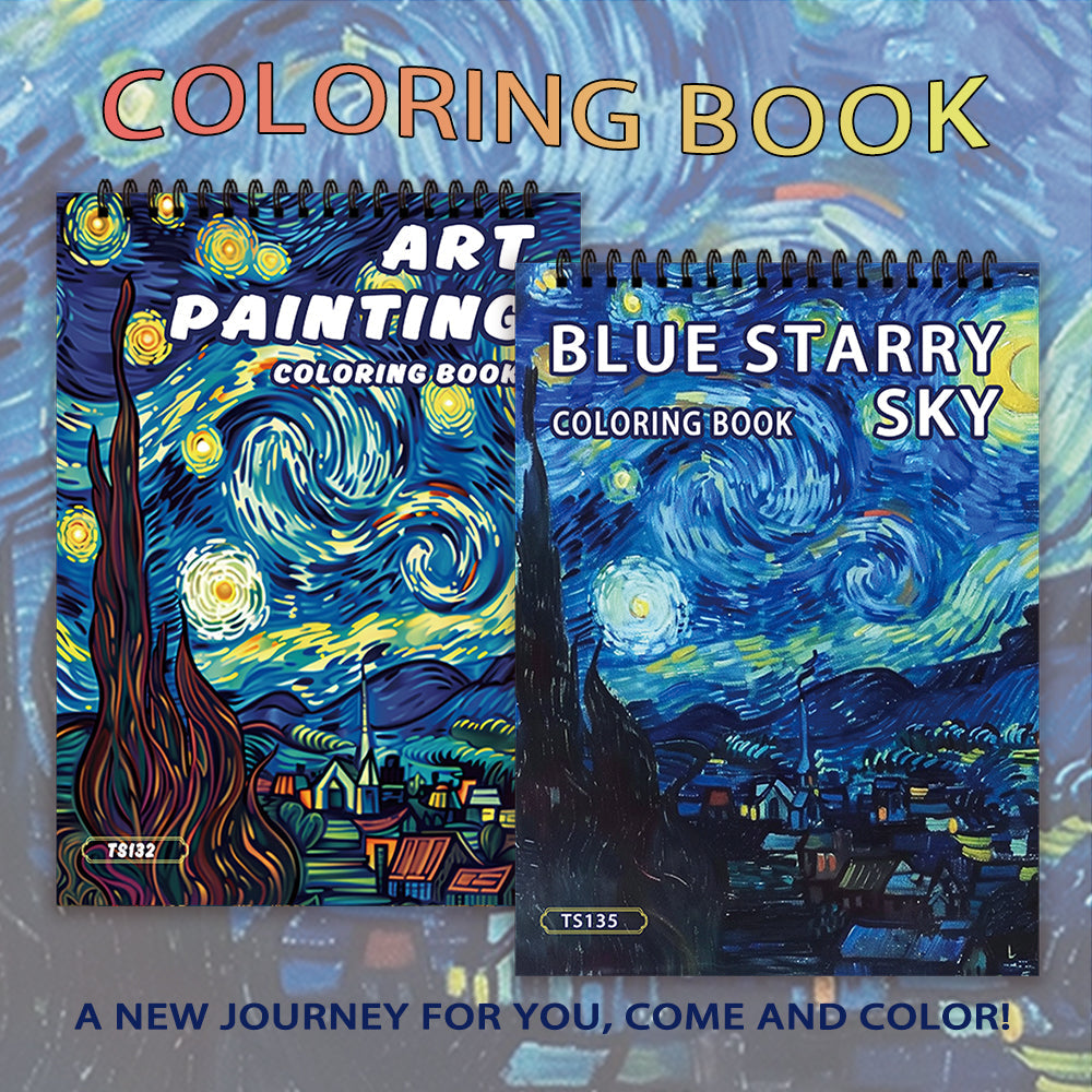 Livre de coloriage pour adultes à spirale, papier 100 g/m²