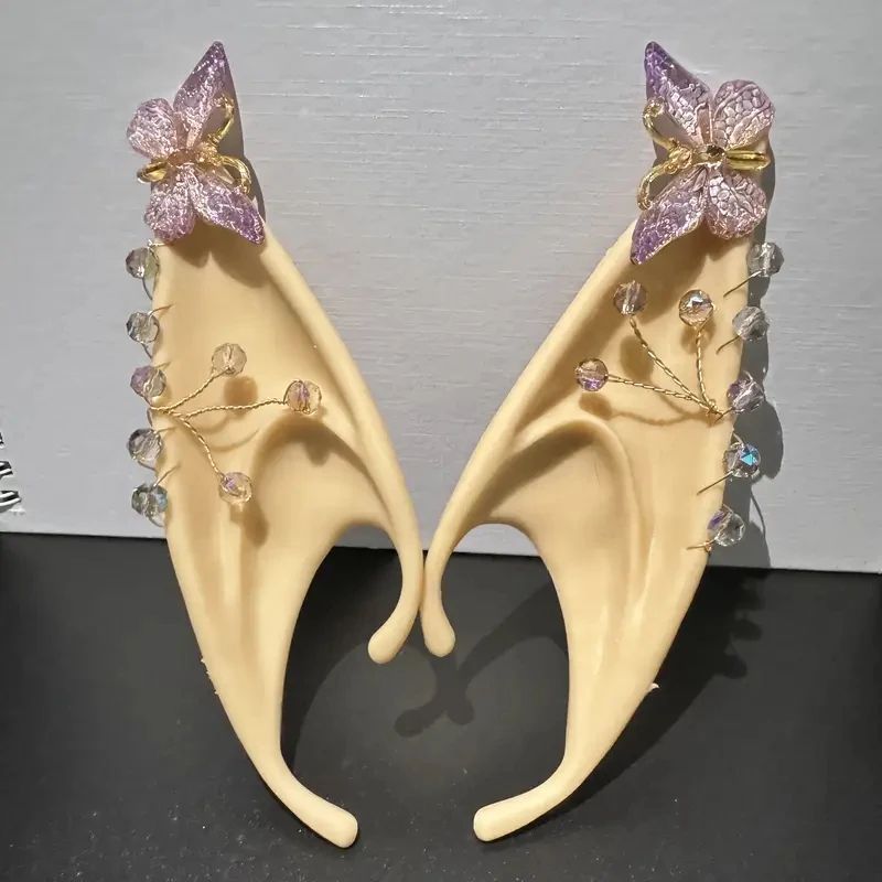 Oreilles d’elfe en silicone pour déguisement, 8 modèles