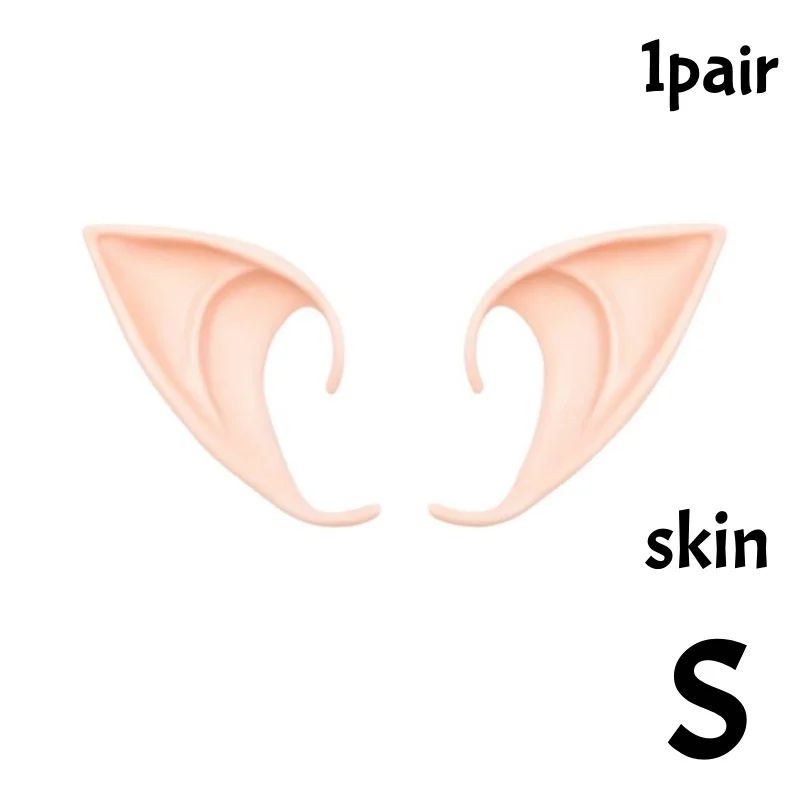 Oreilles d’elfe en silicone pour déguisement, 8 modèles