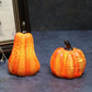 Mini citrouille LED à piles pour décoration d'Halloween