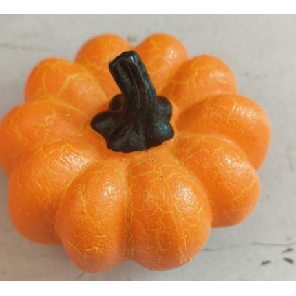 Mini citrouille LED à piles pour décoration d'Halloween