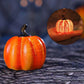 Mini citrouille LED à piles pour décoration d'Halloween