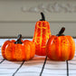 Mini citrouille LED à piles pour décoration d'Halloween