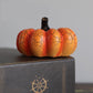 Mini citrouille LED à piles pour décoration d'Halloween