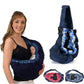 Porte-bébé en bandoulière à sangle rembourrée réglable
