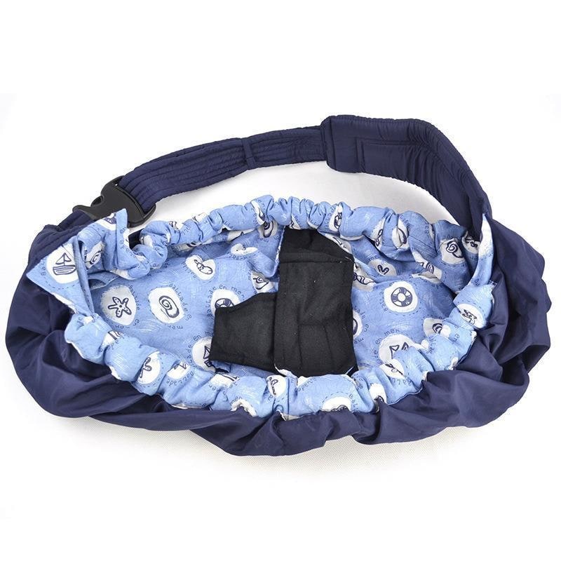Porte-bébé en bandoulière à sangle rembourrée réglable