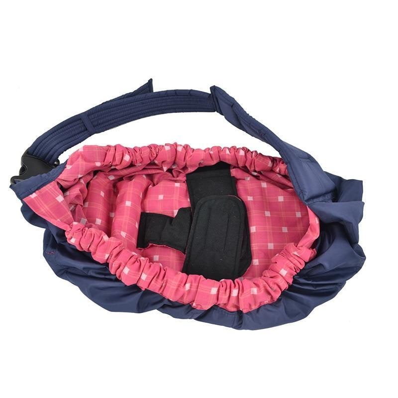 Porte-bébé en bandoulière à sangle rembourrée réglable
