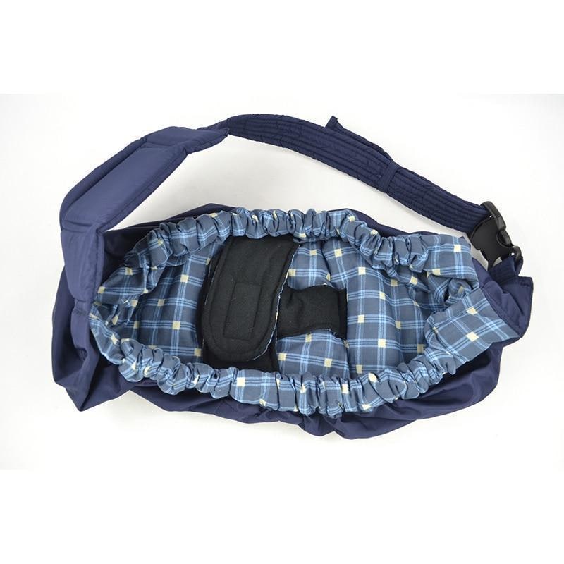 Porte-bébé en bandoulière à sangle rembourrée réglable