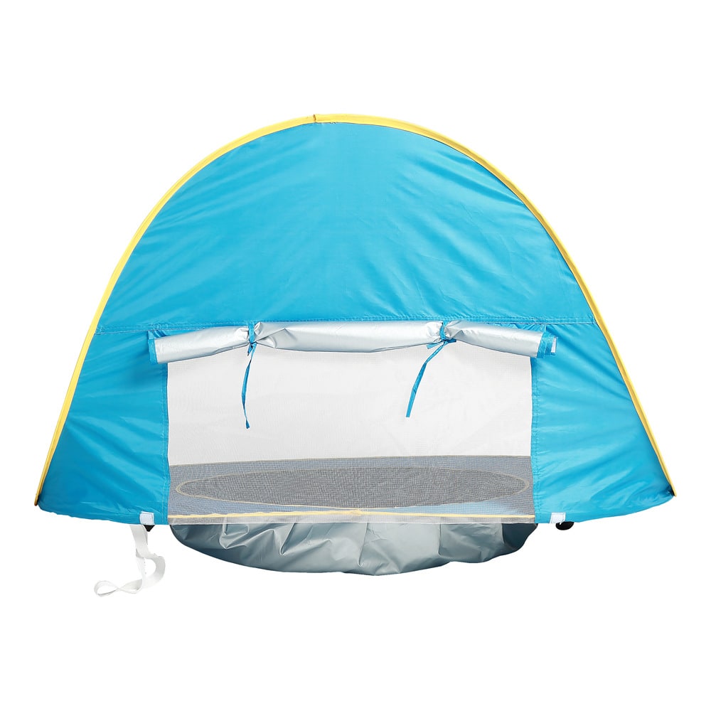 Tente de plage enfant dépliable avec poche de bassin