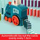Train à dominos électrique avec distributeur automatique