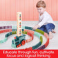 Train à dominos électrique avec distributeur automatique