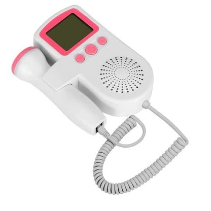 Doppler fœtal portatif à écran LCD et sonde reliée