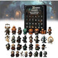 Calendrier d'Halloween à figurines miniatures