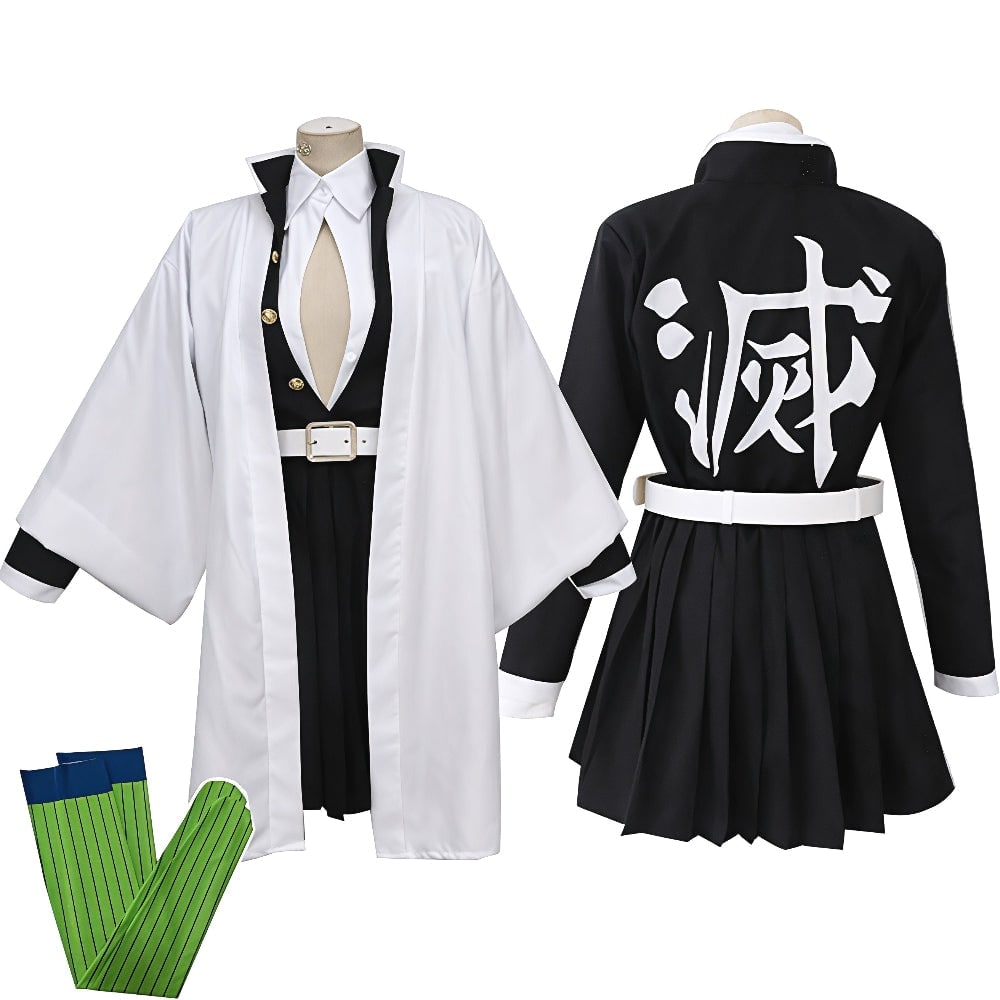 Déguisement à veste ample, uniforme et ceinture coordonnés