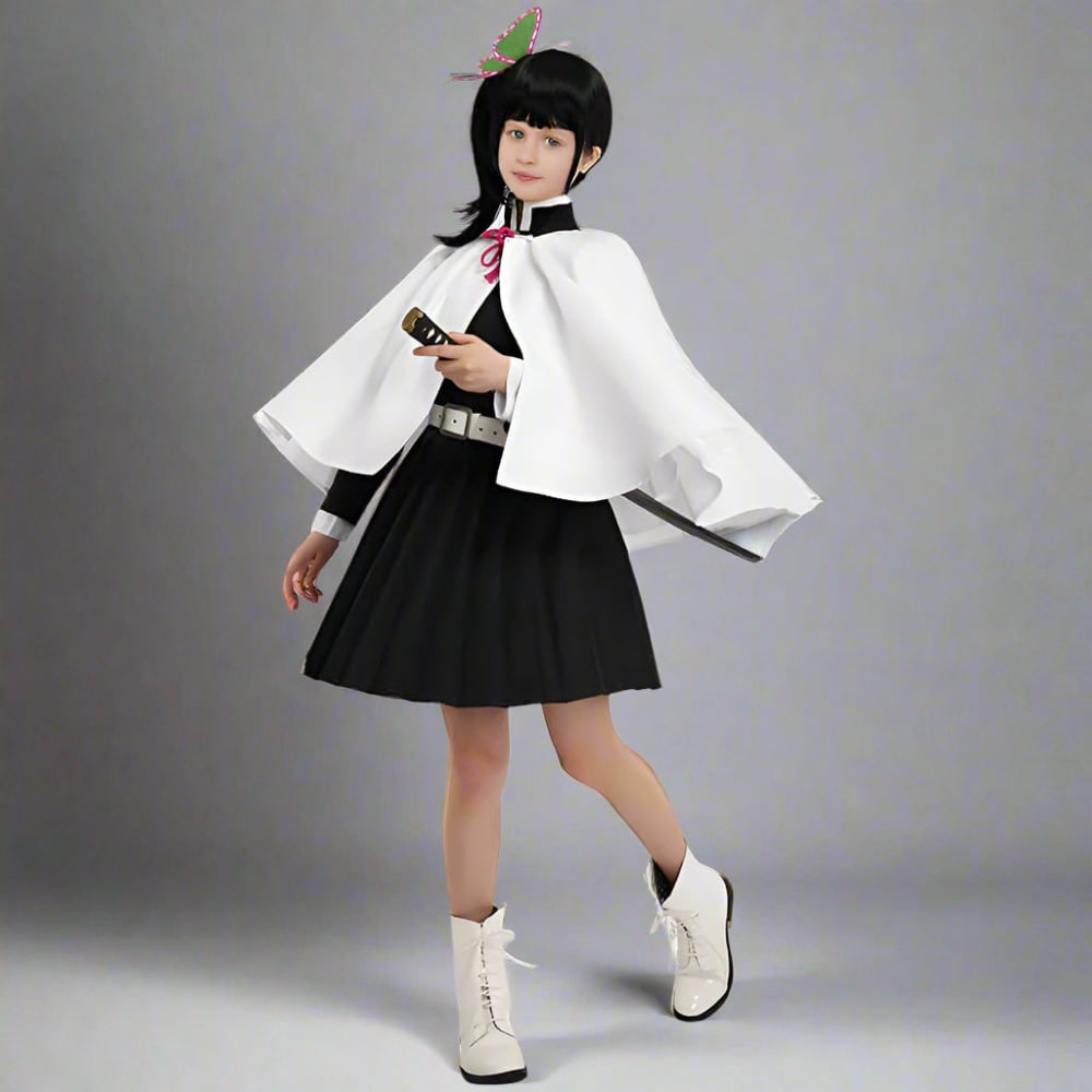 Déguisement à veste ample, uniforme et ceinture coordonnés