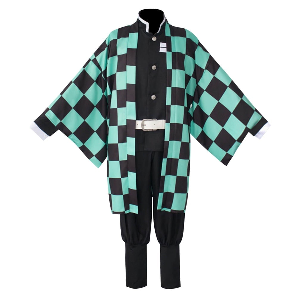 Déguisement à veste ample, uniforme et ceinture coordonnés
