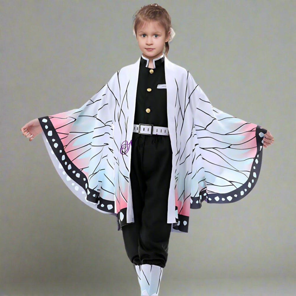 Déguisement à veste ample, uniforme et ceinture coordonnés