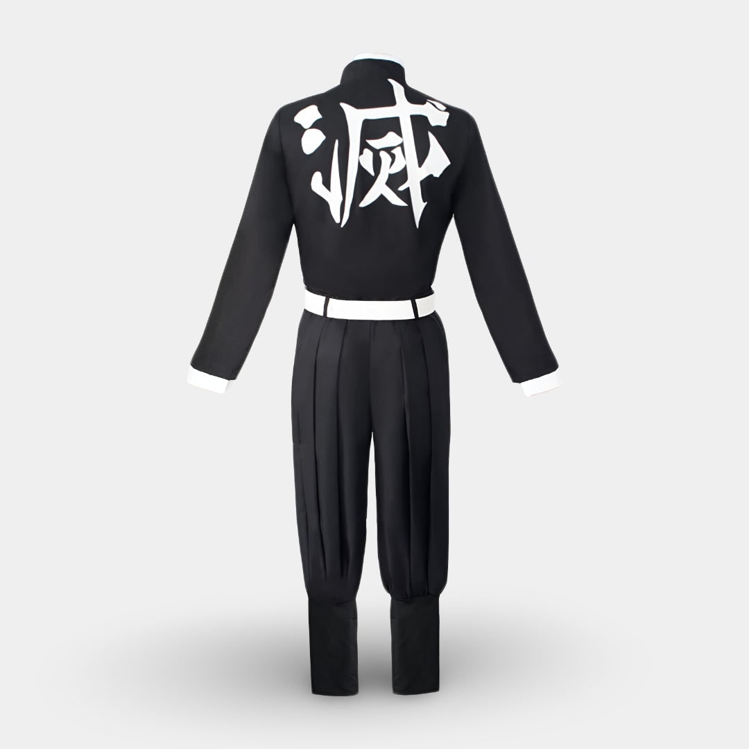 Déguisement de guerrier avec cape et bandes à motif flammes