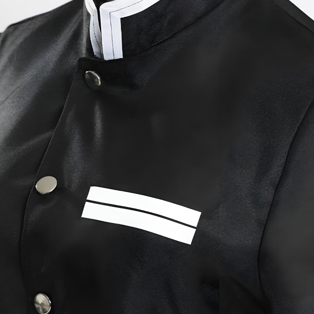 Déguisement de guerrier avec cape et bandes à motif flammes