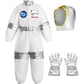 Déguisement enfant d'astronaute avec casque textile et gants