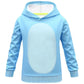 Déguisement enfant avec sweat à capuche, pantalon et masque