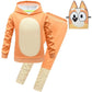Déguisement enfant avec sweat à capuche, pantalon et masque