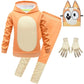 Déguisement enfant avec sweat à capuche, pantalon et masque