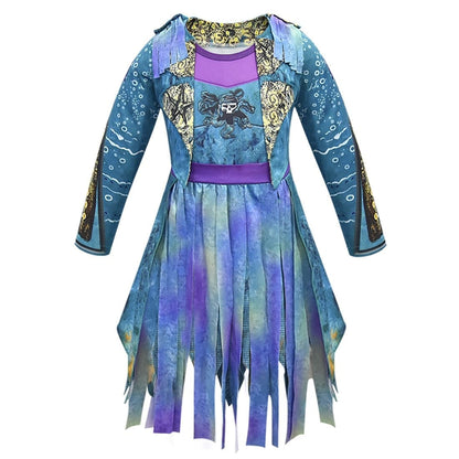 Robe de pirate enfant à motif crâne avec options accessoires