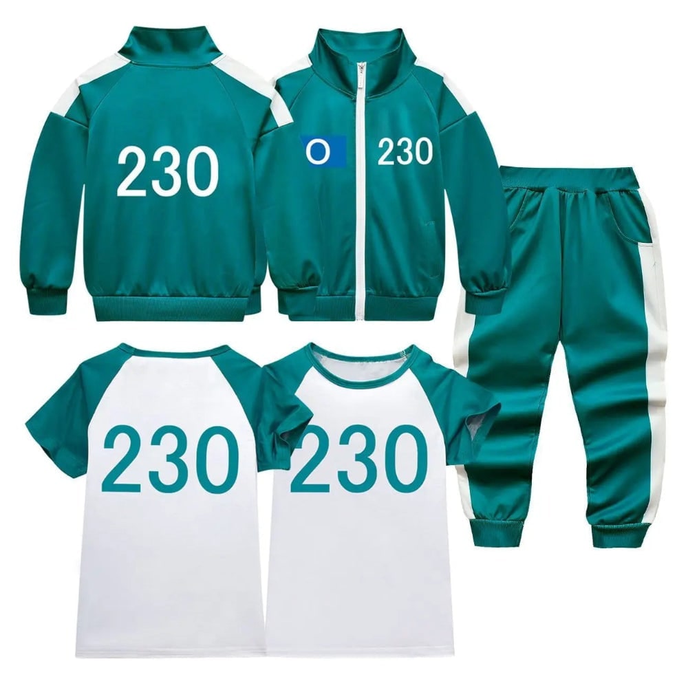 Déguisement de joueur à numéro avec veste, pantalon et tee-shirt
