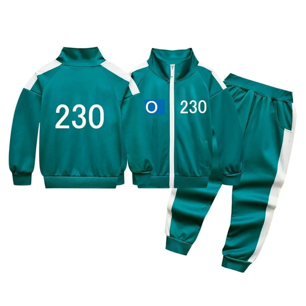 Déguisement de joueur à numéro avec veste, pantalon et tee-shirt