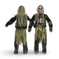 Déguisement enfant de squelette zombie avec masque et gants
