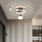 Plafonnier LED à projection d'étoiles et de lune