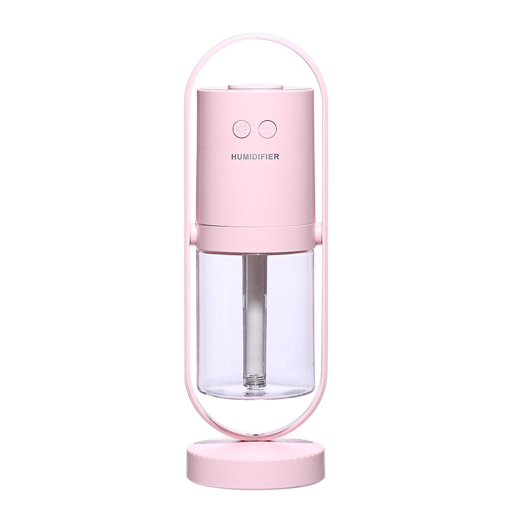 Mini humidificateur USB à projection lumineuse LED