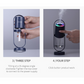 Mini humidificateur USB à projection lumineuse LED