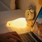 Veilleuse animale rechargeable en silicone à commande tactile